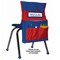 Carson Dellosa Chairback Buddy Pocket Chart, Blue/Red, PK2 158035 - alternate 2